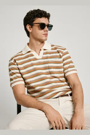 Pepe Jeans Hemd gehäkelt gestreift
