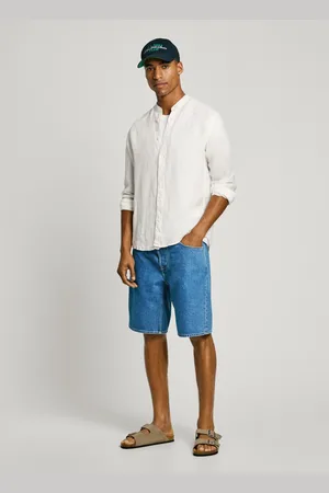 Pepe Jeans Hemd mao-kragen regular fit