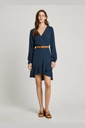 Pepe Jeans Kleid kurz v-ausschnitt