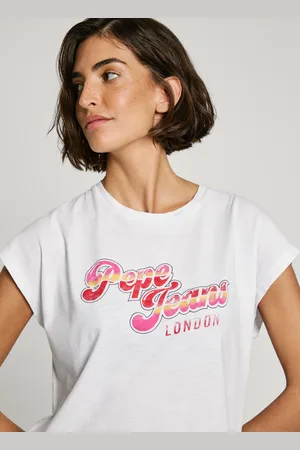 Pepe Jeans T-shirt logo retro boxy fit