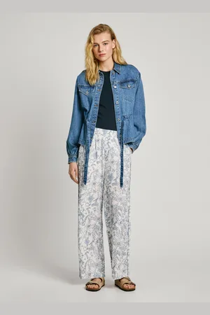 Pepe Jeans Hose gerade blumenmuster