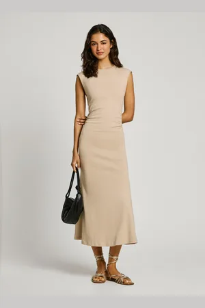 Pepe Jeans Kleid midi drapiert