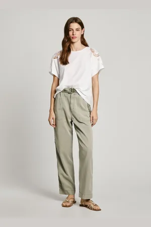 Pepe Jeans Hose typ paperbag twill