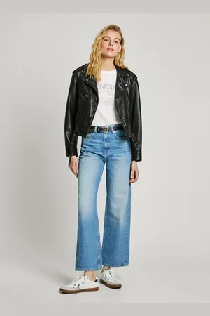 Pepe Jeans Jeans straight fit high waist - lexa