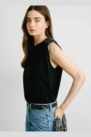 Pepe Jeans T-shirt strass an schultern