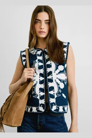 Pepe Jeans Weste gestickt kontrast