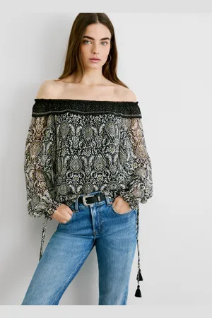 Pepe Jeans Bluse chiffon paisley-muster