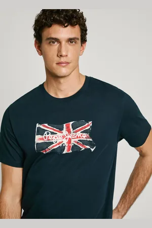 Pepe Jeans T-shirt logo union jack regular fit