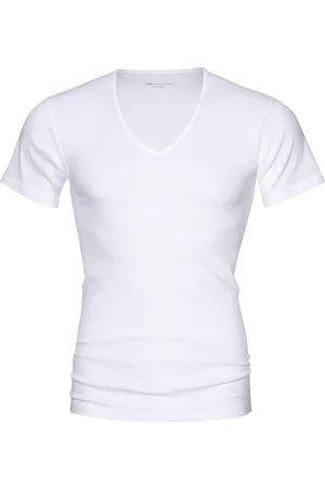 Mey Herren Freizeit Hemden - Unterhemd Casual Cotton 1/2-Arm weiss Größe: 4