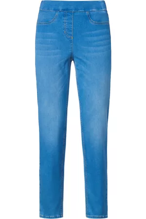 Peter Hahn Damen Cropped Jeans - Jeans Passform Sylvia denim Größe: 18