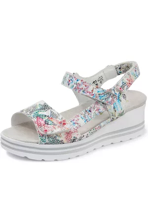 Waldläufer Damen Sandalen - Plateau-Sandale Michelle weiss Größe: 36