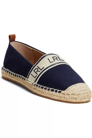 Ralph Lauren Damen Halbschuhe - Slipper blau Größe: 38