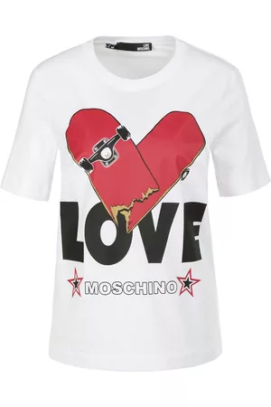 Love Moschino Damen Shirts - Shirt weiss Größe: 36