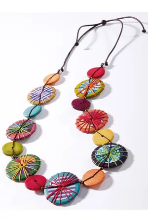 Peter Hahn Damen Halsketten - Kette multicolor