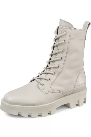Marc O’ Polo Schnür-Stiefelette Lace up Bootie beige Größe: 37