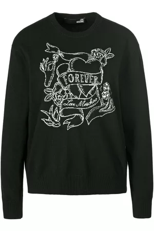 Love Moschino Sweatshirt schwarz Größe: 36