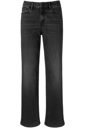 Denham Damen Cropped Jeans - Jeans in Inch-Länge 30 schwarz Größe: 27
