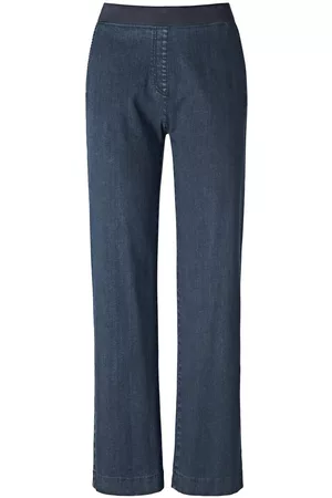 Brax Damen Cropped Jeans - Schlupf-Jeans denim Größe: 38