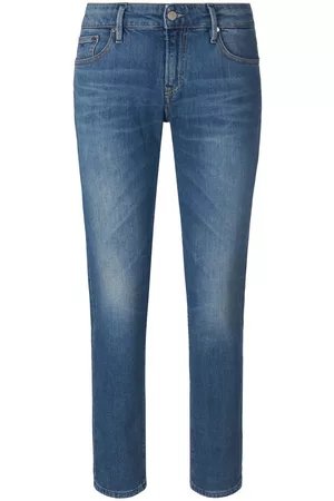 Denham Damen Straight Jeans - Jeans in Inch-Länge 30 blau Größe: 27