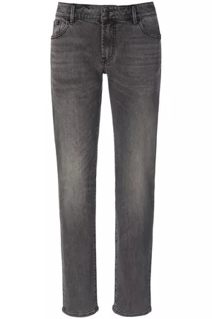 Denham Damen Straight Jeans - Jeans in Inch-Länge 28 grau Größe: 27
