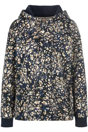 HUGO BOSS Damen Sweatshirts - Sweatshirt blau Größe: 36