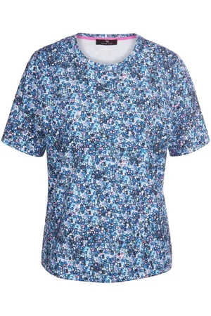 Peter Hahn Damen Shirts - Rundhals-Shirt ­1/2-Arm multicolor Größe: 36