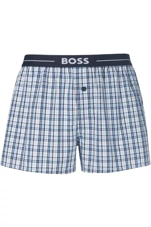 HUGO BOSS Pyjama-Shorts blau Größe: 48