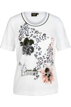 Canyon Damen Shirts - Rundhals-Shirt weiss Größe: 36