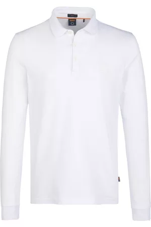 Boss Herren Poloshirts - Polo-Shirt weiss Größe: 52