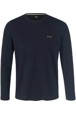 Boss Herren Schlafanzüge - Schlaf-Shirt blau Größe: 50