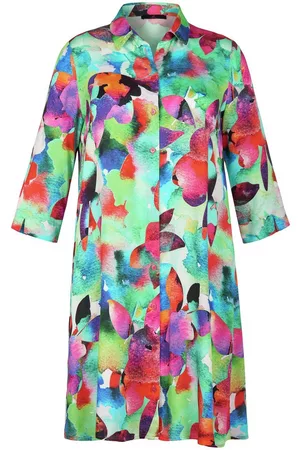 Emilia Lay Damen Kleider - Kleid 3/4-Arm multicolor Größe: 40