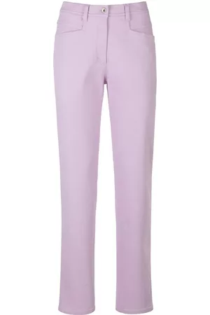 Brax Damen Cropped Jeans - Jeans lila Größe: 18