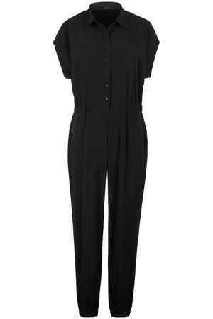 Emilia Lay Damen Jumpsuits - Overall überschnittener Schulter schwarz Größe: 40