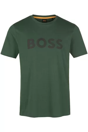 HUGO BOSS Jersey-Shirt grün Größe: 48