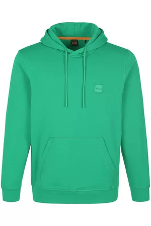 HUGO BOSS Sweatshirt grün Größe: 46