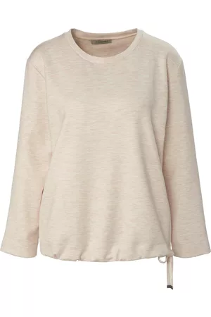 Margittes Damen Sweatshirts - Sweatshirt beige Größe: 36