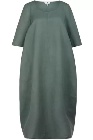 Anna Aura Damen Strandkleider - Kleid 3/4-Arm grün Größe: 44