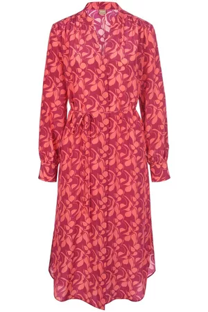 HUGO BOSS Damen Kleider - Kleid aus 100% Seide pink Größe: 36