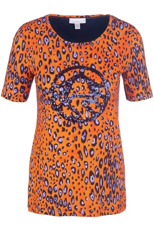 Sportalm Rundhals-Shirt orange Größe: 36