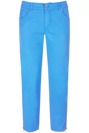 Angels Damen Cropped Jeans - 7/8-Jeans blau Größe: 36