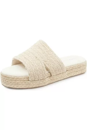 Emu Plateau-Pantolette beige Größe: 37