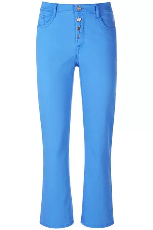 Brax Damen Slim Jeans - Slim Fit-7/8-Jeans Modell Mary S blau Größe: 18