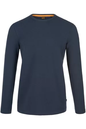 HUGO BOSS Herren Shirts - Jersey-Shirt blau Größe: 48
