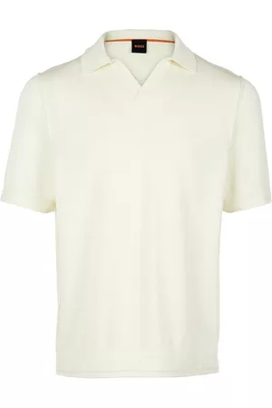 HUGO BOSS Herren Poloshirts - Polo-Shirt beige Größe: 50