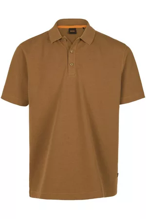 HUGO BOSS Herren Poloshirts - Polo-Shirt beige Größe: 50
