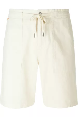 HUGO BOSS Herren Shorts - Shorts beige Größe: 48