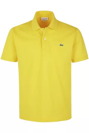 Lacoste Herren Poloshirts - Polo-Shirt gelb Größe: 48