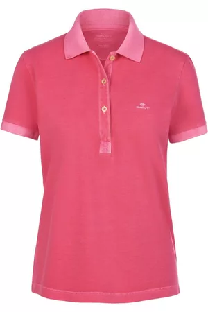 GANT Damen Poloshirts - Polo-Shirt 1/2-Arm pink Größe: 36