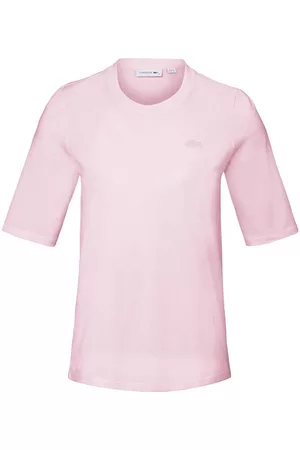 Lacoste Damen Longsleeves - Rundhals-Shirt langem 1/2-Arm rosé Größe: 36