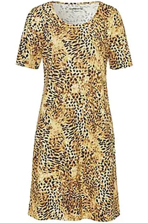 Green Cotton Jersey-Kleid Louise